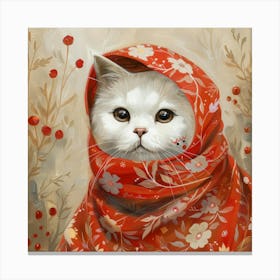 Russian Cat Canvas Print