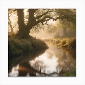 Misty Morning Canvas Print