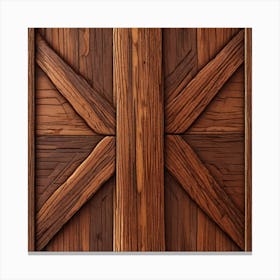 Realistic Wood Flat Surface For Background Use Centered Symmetry Painted Intricate Volumetric L (6) Canvas Print