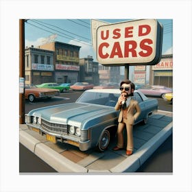 Used Cars 8 Canvas Print