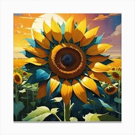 Sunflower 35 Canvas Print