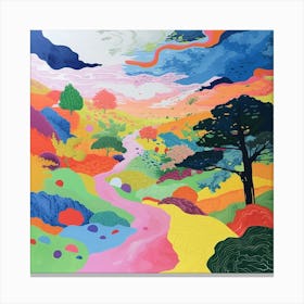 Abstract Travel Collection Japan 6 Canvas Print