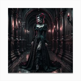 Gothic Mistress Canvas Print