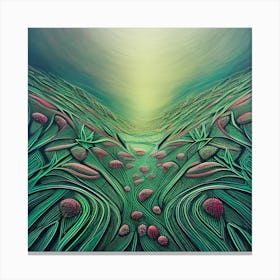 Flowing Beauty Canvas Print