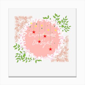 Merry Christmas Canvas Print