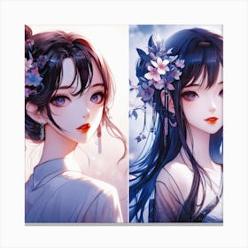 Anime Girl (69) Canvas Print