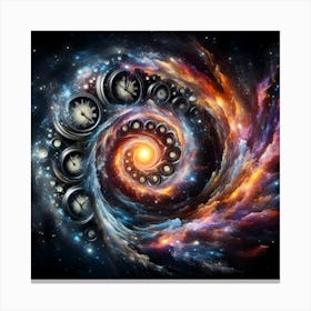 Spiral Galaxy Canvas Print