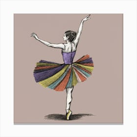Ballerina 10 Canvas Print