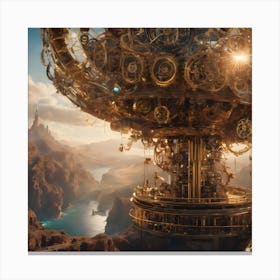 Steampunk 4 Canvas Print