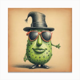 Pickle 12 Canvas Print