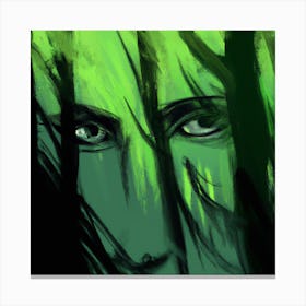 Face Of The Forest Canvas Print