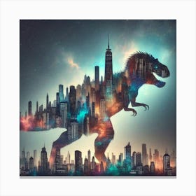 T - Rex Canvas Print