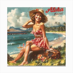 Aloha Hawaii 2 Canvas Print