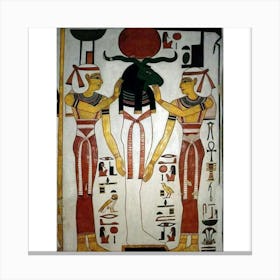 Egyptian Pharaoh 27 Canvas Print