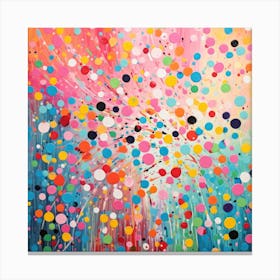 Polka Dots 3 Canvas Print