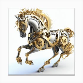 Steampunk Horse Canvas Print