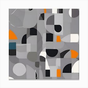 Abstract Shapes Canvas Print