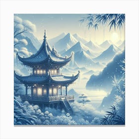 Chinese Pagoda 1 Canvas Print