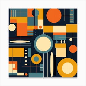 Abstract Geometric Pattern 40 Canvas Print