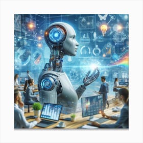 Future Of Artificial Intelligence Canvas Print