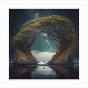 Echoes Of The Enigma Canvas Print