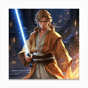 Star Wars Jedi Canvas Print