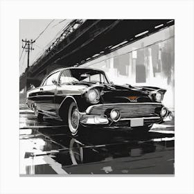 Chevrolet Bel Air 1 Canvas Print