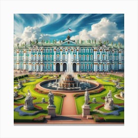 Peterhof Palace 2 Canvas Print