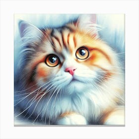 Feline Creative Cat Illustration 95 1 Canvas Print