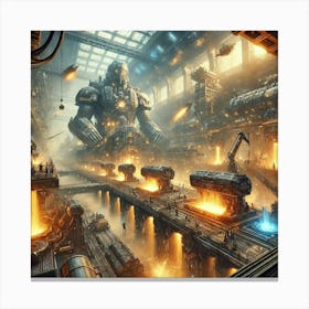 Thunderforge Canvas Print