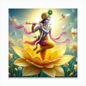 Krishna Canvas Print