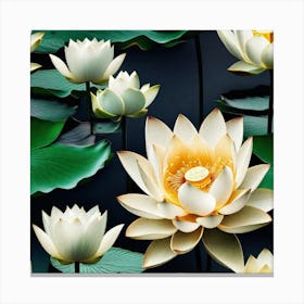 Lotus Flower 84 Canvas Print