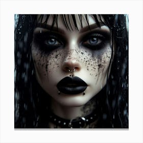 Gothic Beauty 2 Canvas Print