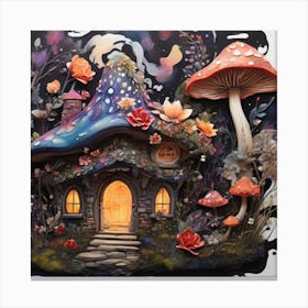 Fairy House 2 Canvas Print