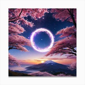 Cherry Blossoms 48 Canvas Print