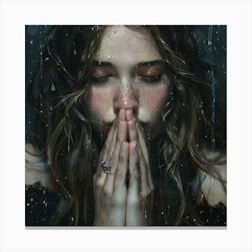 'The Rain' Canvas Print