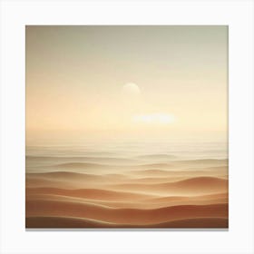 Desert Landscape 4 Canvas Print