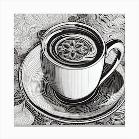 Cup Of Coffee Canvas Print