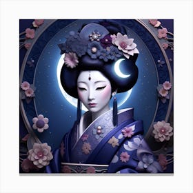 Geisha 26 Canvas Print