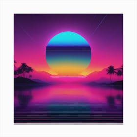 80'S Art Canvas Print