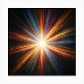 Abstract Starburst 2 Canvas Print