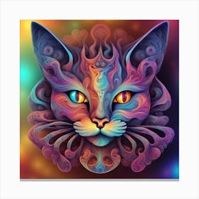 Magical Cat 7 Canvas Print