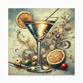 Martini 11 Canvas Print