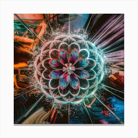 Abstract Painting Canvas Print