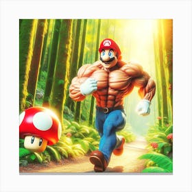 Mario Bros V3 Canvas Print