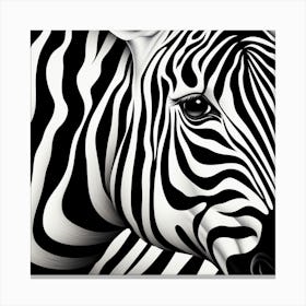 Zebra 2 Canvas Print