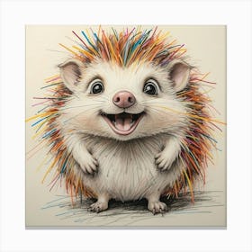 Hedgehog 46 Canvas Print