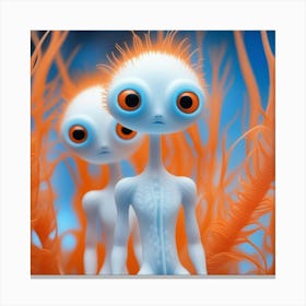 Aliens 1 Canvas Print