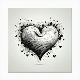 Heart Vector Canvas Print