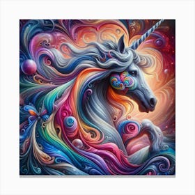 Unicorn Painting 8 Canvas Print